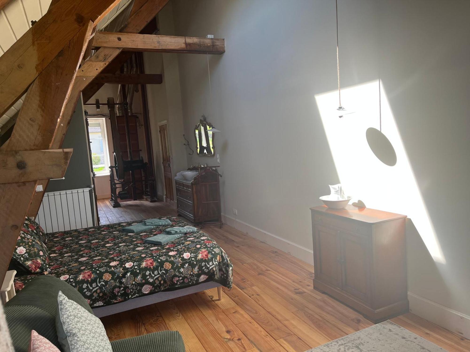 Bed and Breakfast Moulin De Maupoy Saint-Symphorien-de-Marmagne Exterior foto